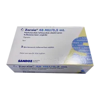 Фото Зарсио 48 млн (Нейпоген аналог) 0,5мл №5!!! (5 шприцов)