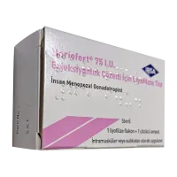 Фото Мериоферт лиофилизат 75 МЕ ФСГ + 75 МЕ ЛГ №1