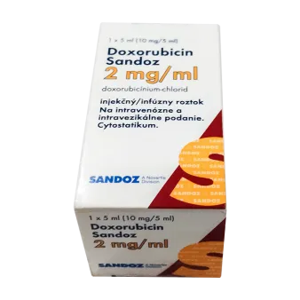 Доксорубицин 10мг 2мг/мл 5мл Эбеве/Медак (Medac), Германия
