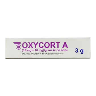 Оксикорт А глазная мазь туба 3г