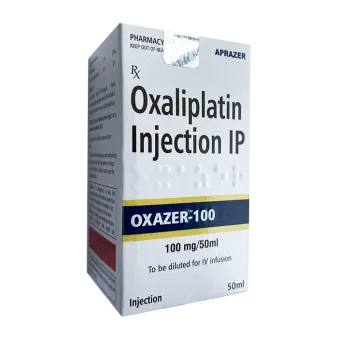 Оксалиплатин Oxazer (конц. для приг. инъекц. р-ра) 2мг/мл 50мл 100мг