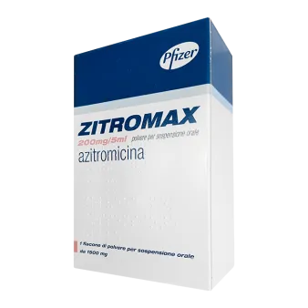 Зитромакс суспензия (пор. для приготовл. суспензии) 200мг/5мл 1500мг