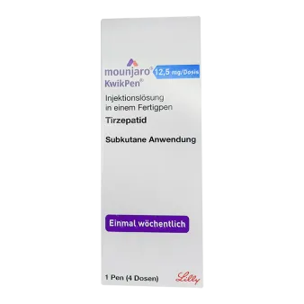 Мунджаро 12,5 мг / доза 4 дозы :: Тирзепатид Mounjaro KwikPen