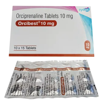 Орципреналин Orcibest таблетки 10мг №15