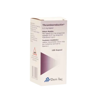 Тромборедуктин (Anagrelide, Анагрелид) капс. 0,5мг №100