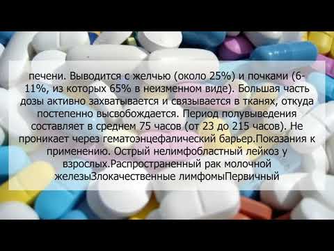 Видео о препарате Митоксантрон Коцак :: Нитрол Nitrol (аналог Онкотрон) 20мг/10мл №1